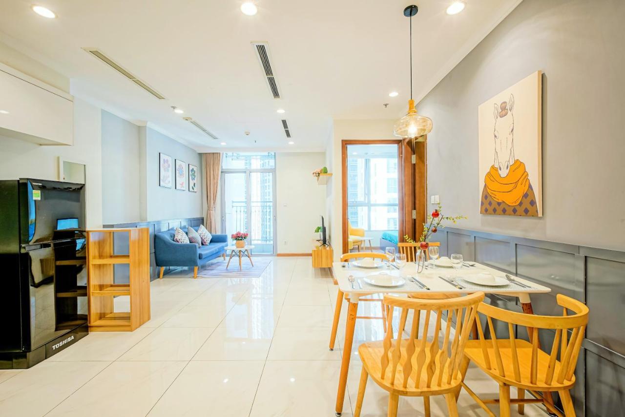 Central Apartments - Vinhomes Central Park, Landmark 81 Area & Ice Skating Rink 호치민 외부 사진