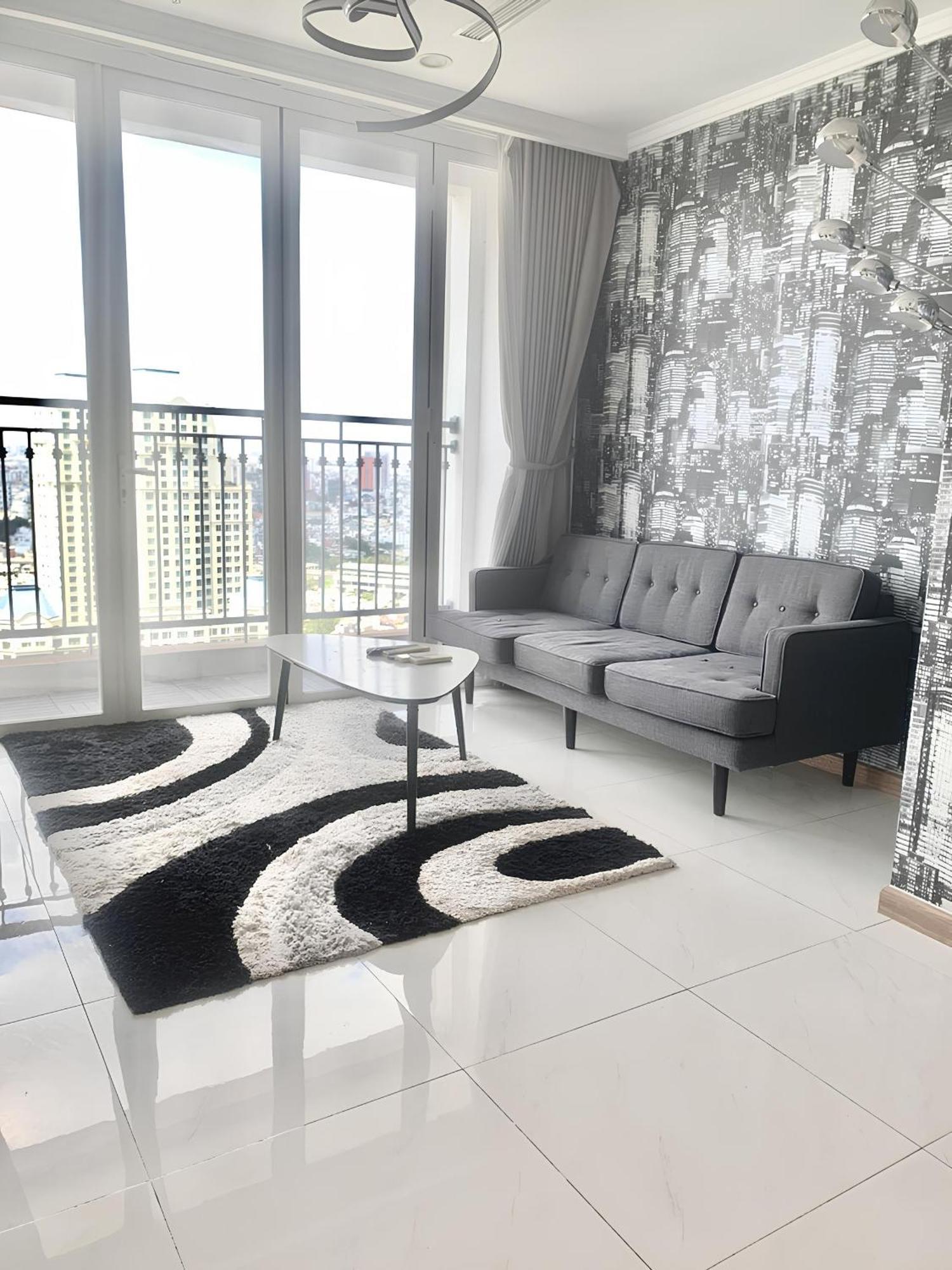 Central Apartments - Vinhomes Central Park, Landmark 81 Area & Ice Skating Rink 호치민 외부 사진