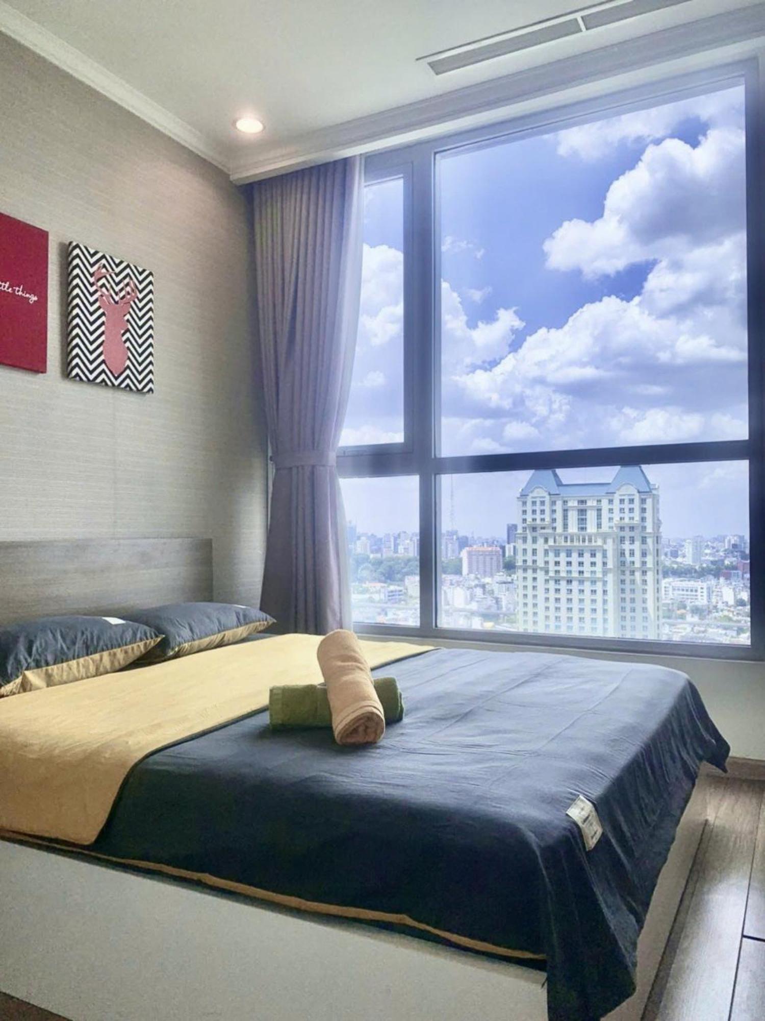 Central Apartments - Vinhomes Central Park, Landmark 81 Area & Ice Skating Rink 호치민 외부 사진