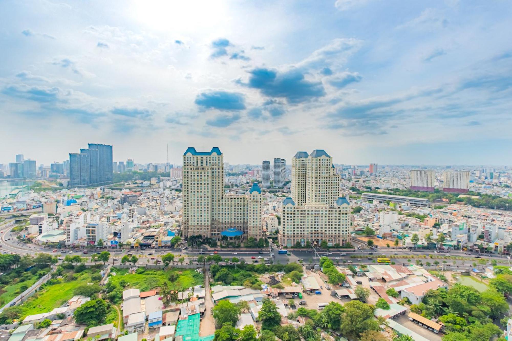 Central Apartments - Vinhomes Central Park, Landmark 81 Area & Ice Skating Rink 호치민 외부 사진