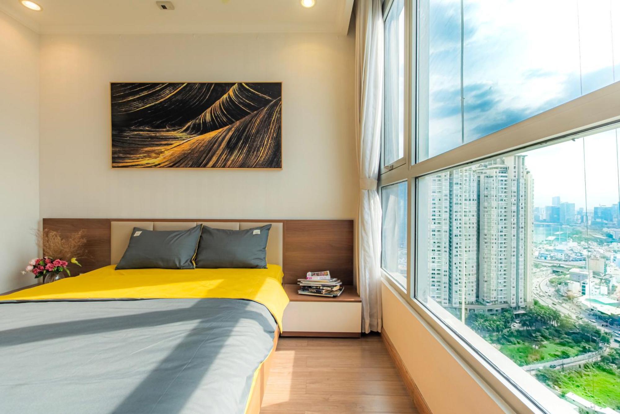 Central Apartments - Vinhomes Central Park, Landmark 81 Area & Ice Skating Rink 호치민 외부 사진
