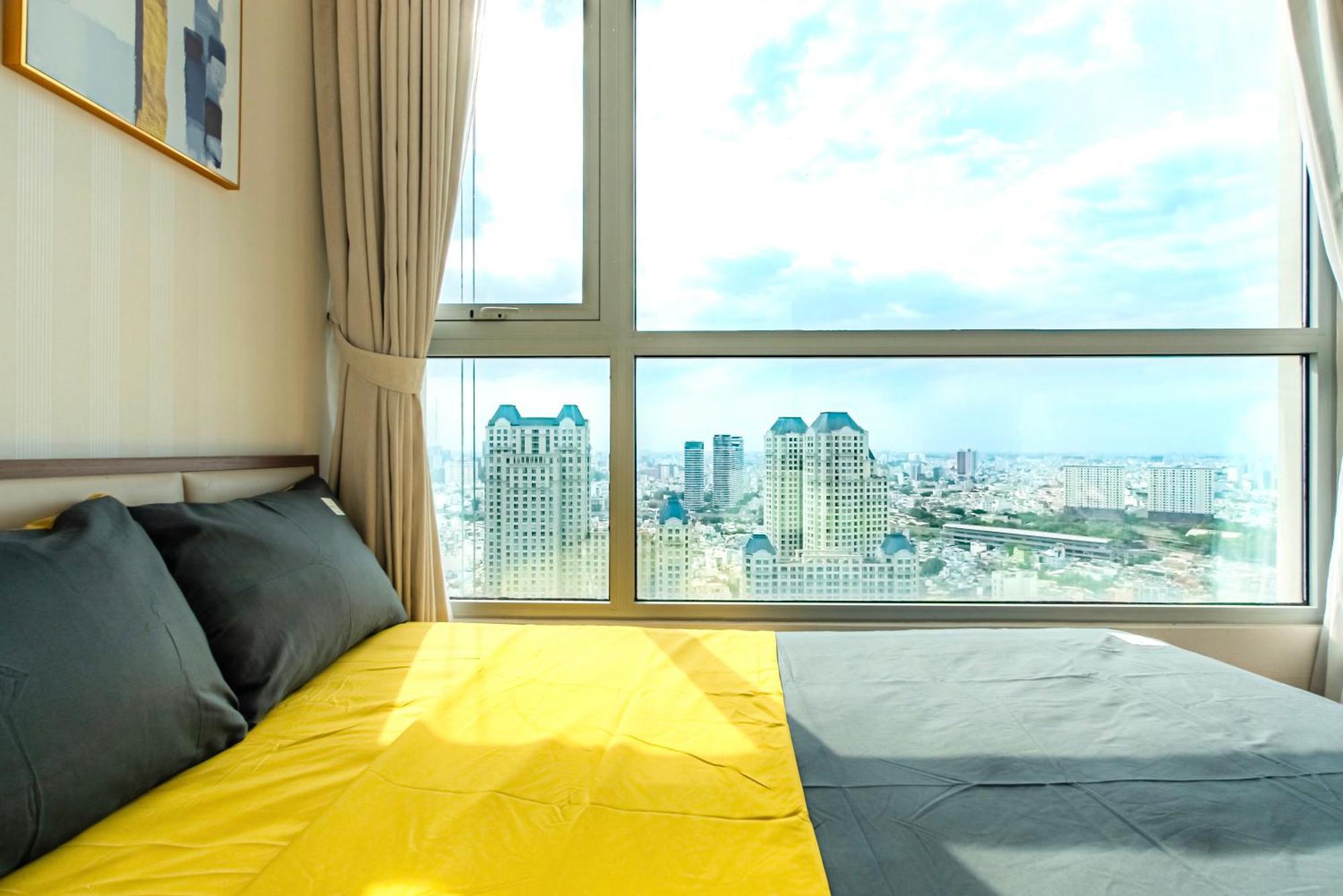 Central Apartments - Vinhomes Central Park, Landmark 81 Area & Ice Skating Rink 호치민 외부 사진