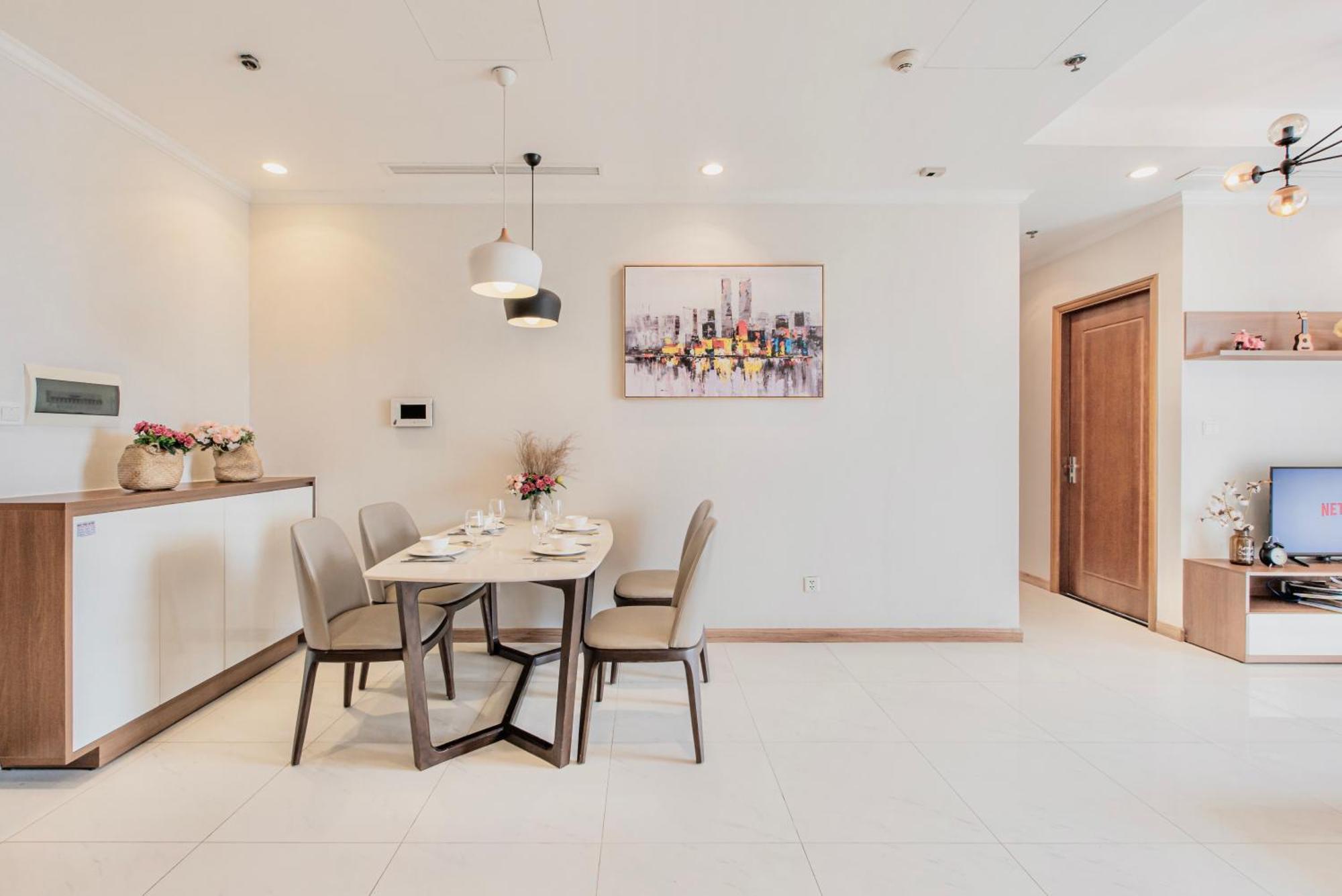 Central Apartments - Vinhomes Central Park, Landmark 81 Area & Ice Skating Rink 호치민 외부 사진