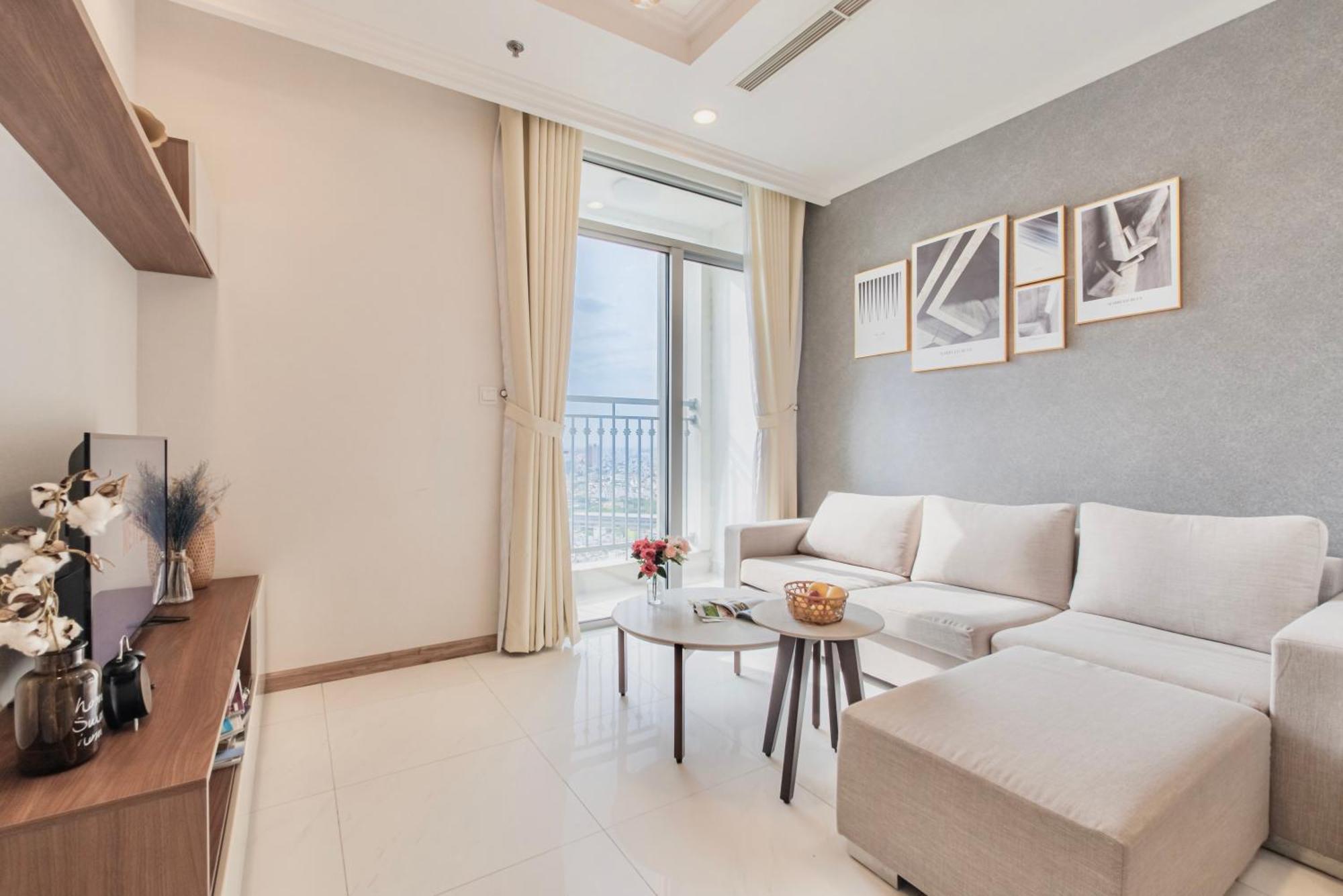 Central Apartments - Vinhomes Central Park, Landmark 81 Area & Ice Skating Rink 호치민 외부 사진