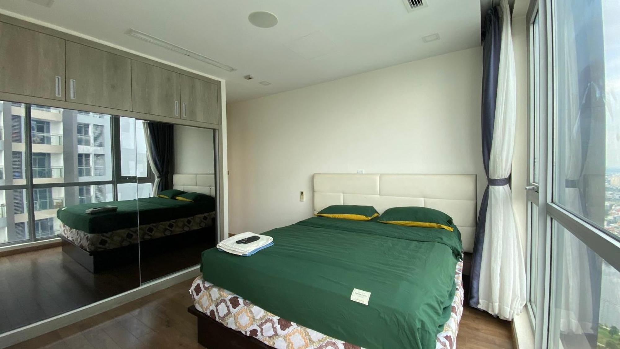 Central Apartments - Vinhomes Central Park, Landmark 81 Area & Ice Skating Rink 호치민 외부 사진